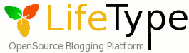 The logo of the LifeType blogging platform