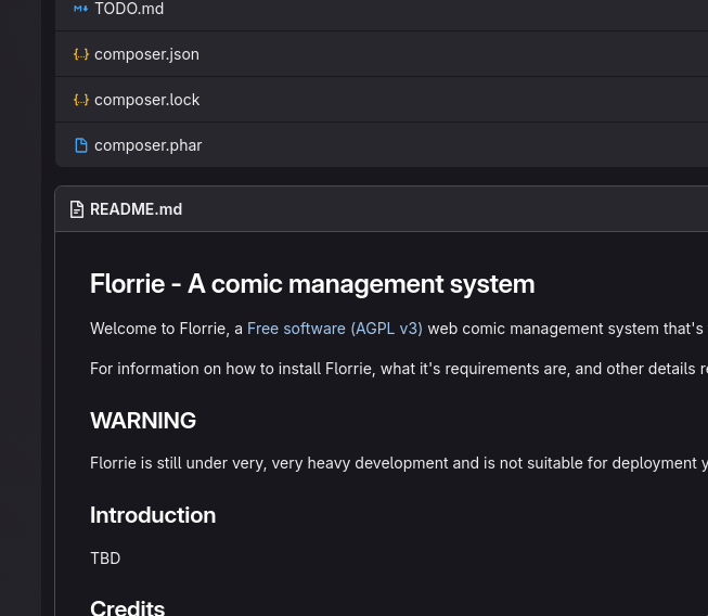 A screenshot of Florrie